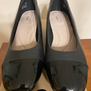 Clark’s Marilyn Sara Black Combi Size 8 W